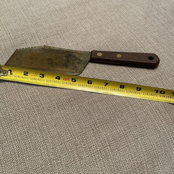Vintage Meat Cleaver Antique Knife - Picture 6 of 10